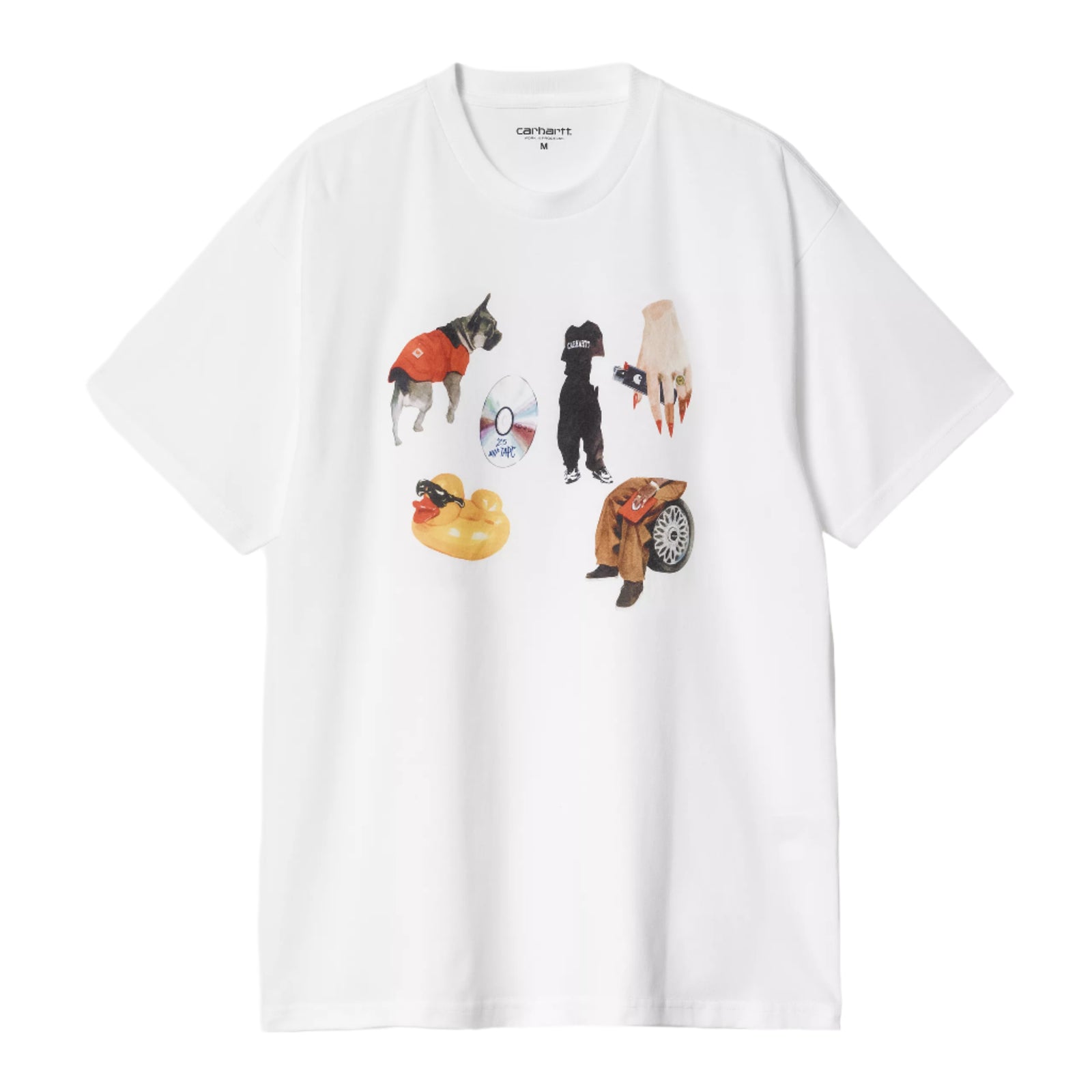 S/S Jacob Rochester T-Shirt / carhartt wip / white