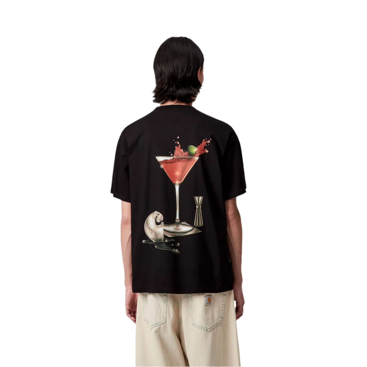 S/S Jake Garcia T-Shirt Black / carhartt wip