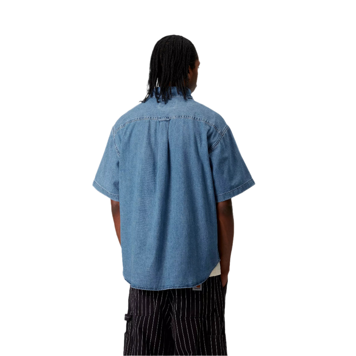 S/S Lucas Shirt / carhartt wip / blue stone washed