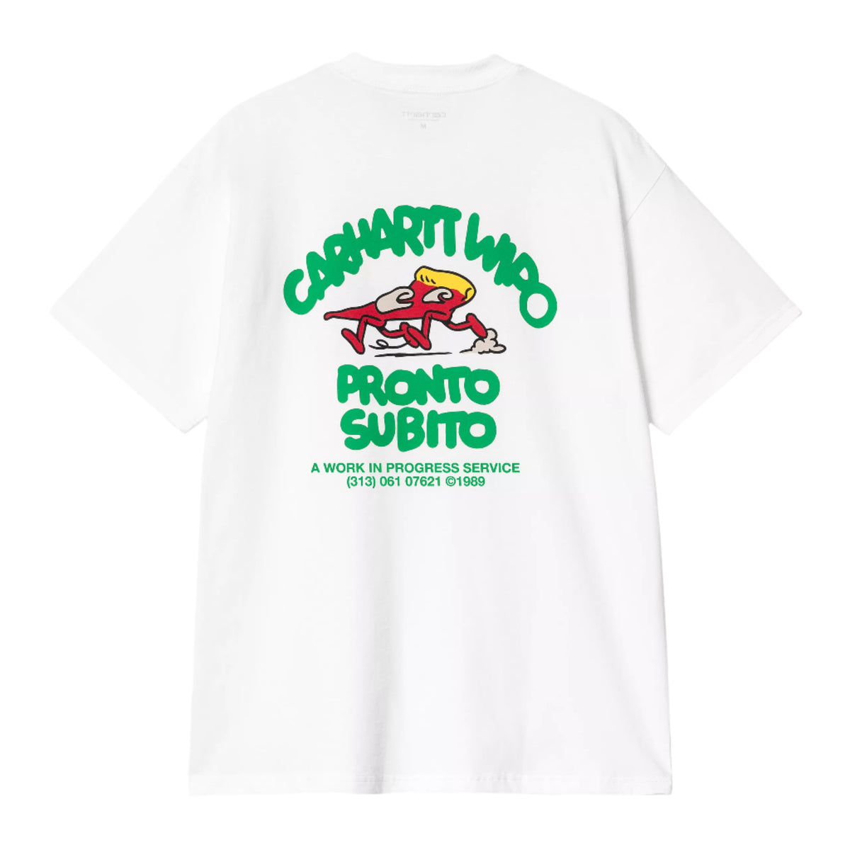 S/S Pronto T-Shirt / Carhartt wip / white