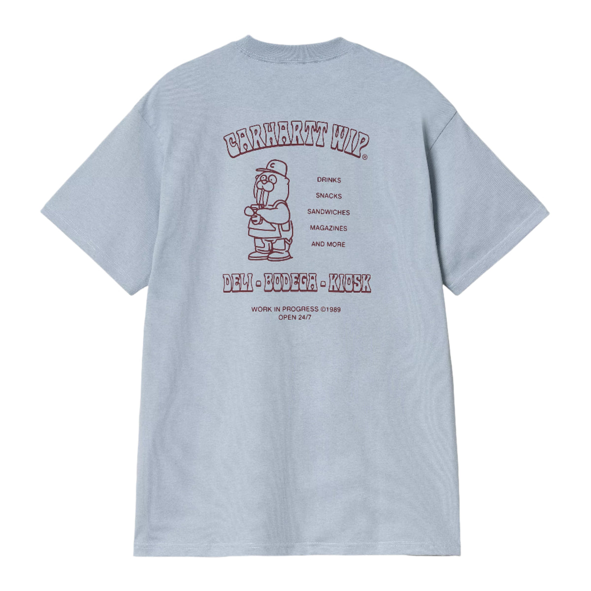S/S Sandwich T-Shirt/ Carhartt wip / blue fog