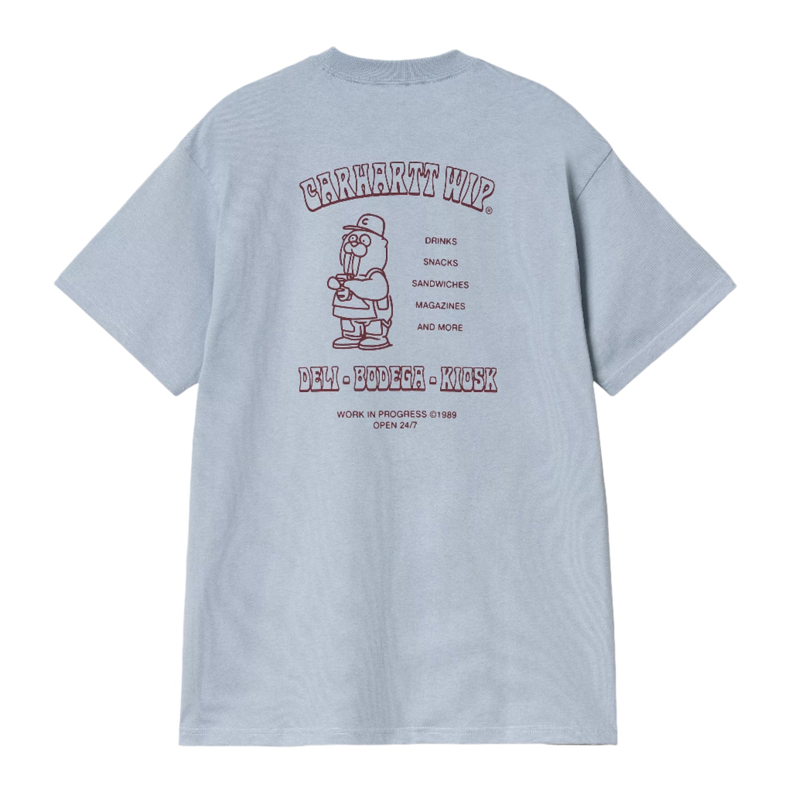 S/S Sandwich T-Shirt/ Carhartt wip / blue fog