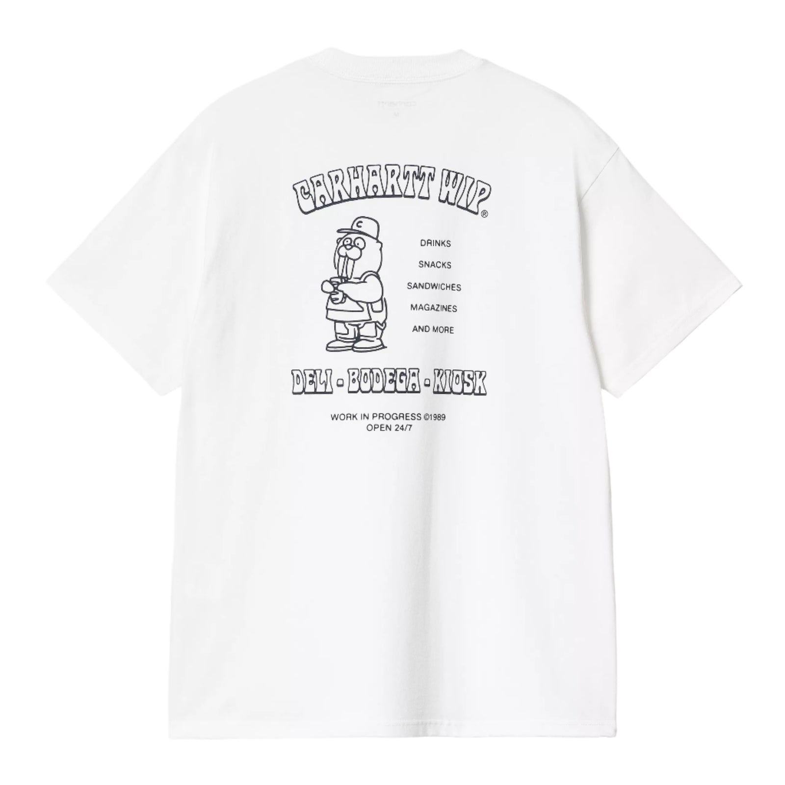 S/S Sandwich T-Shirt / Carhartt wip / white