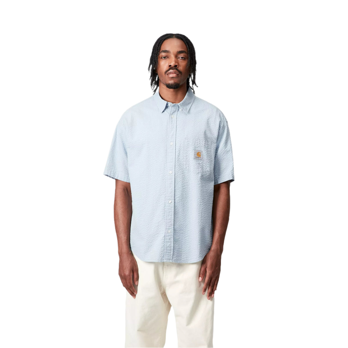 S/S Toland Shirt / carhartt wip / blue fog