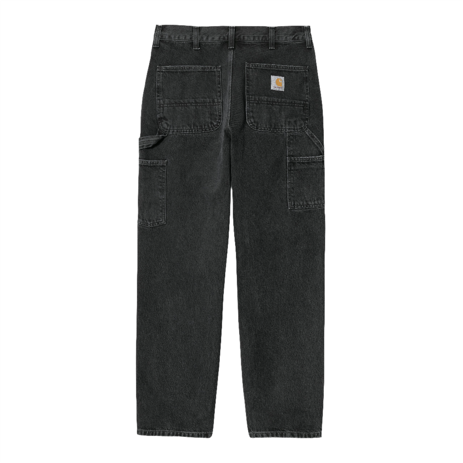 SINGLE KNEE PANT / CARHARTT WIP / BLACK STONE WASHED