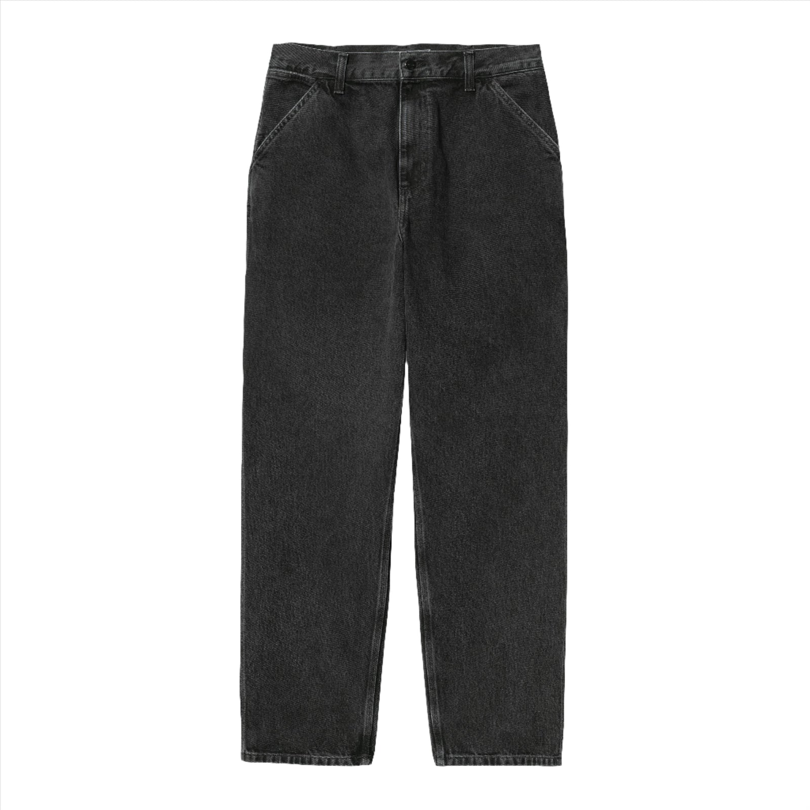 SINGLE KNEE PANT / CARHARTT WIP / BLACK STONE WASHED