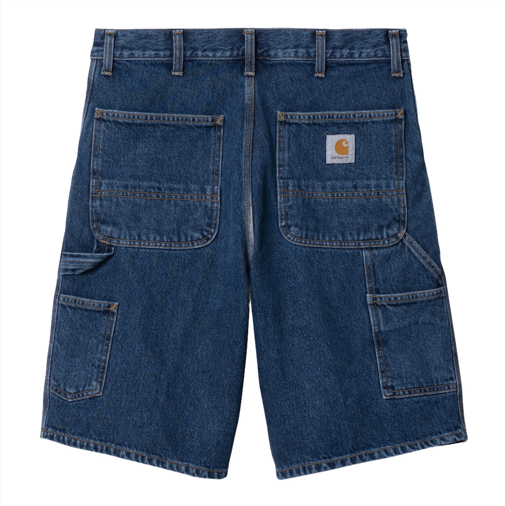 SINGLE KNEE SHORT / CARHARTT WIP / BLUE STONE WASHED