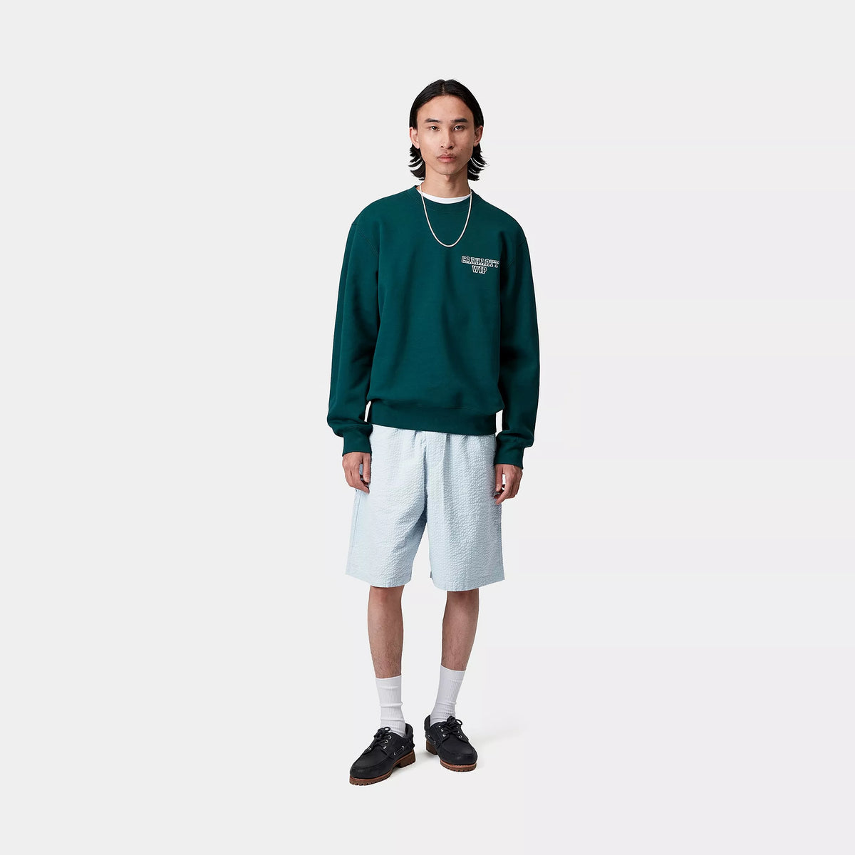 Toland Short / carhartt wip / blue fog