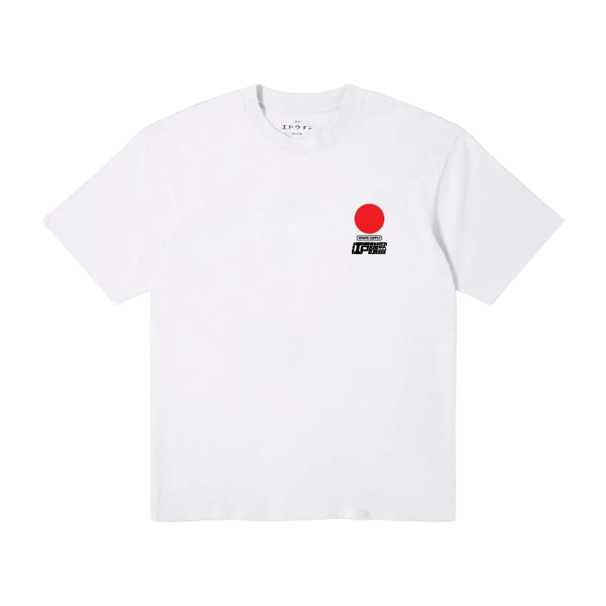 Sun T-Shirt / EDWIN / WHITE