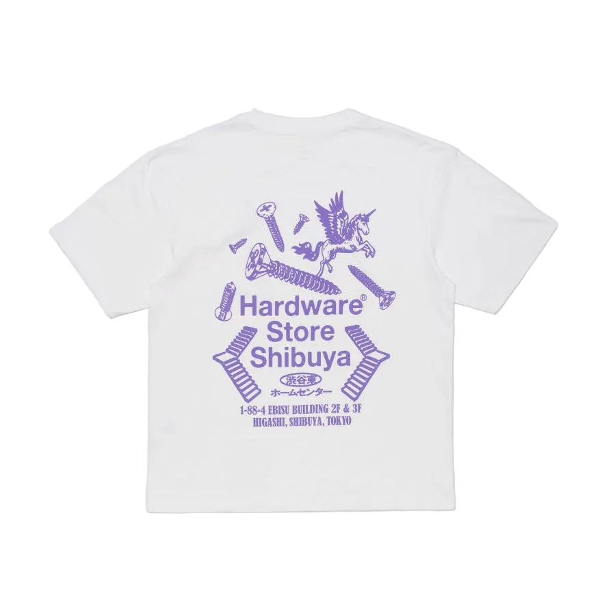 Hardware Store Shibuya T-Shirt / edwin / white