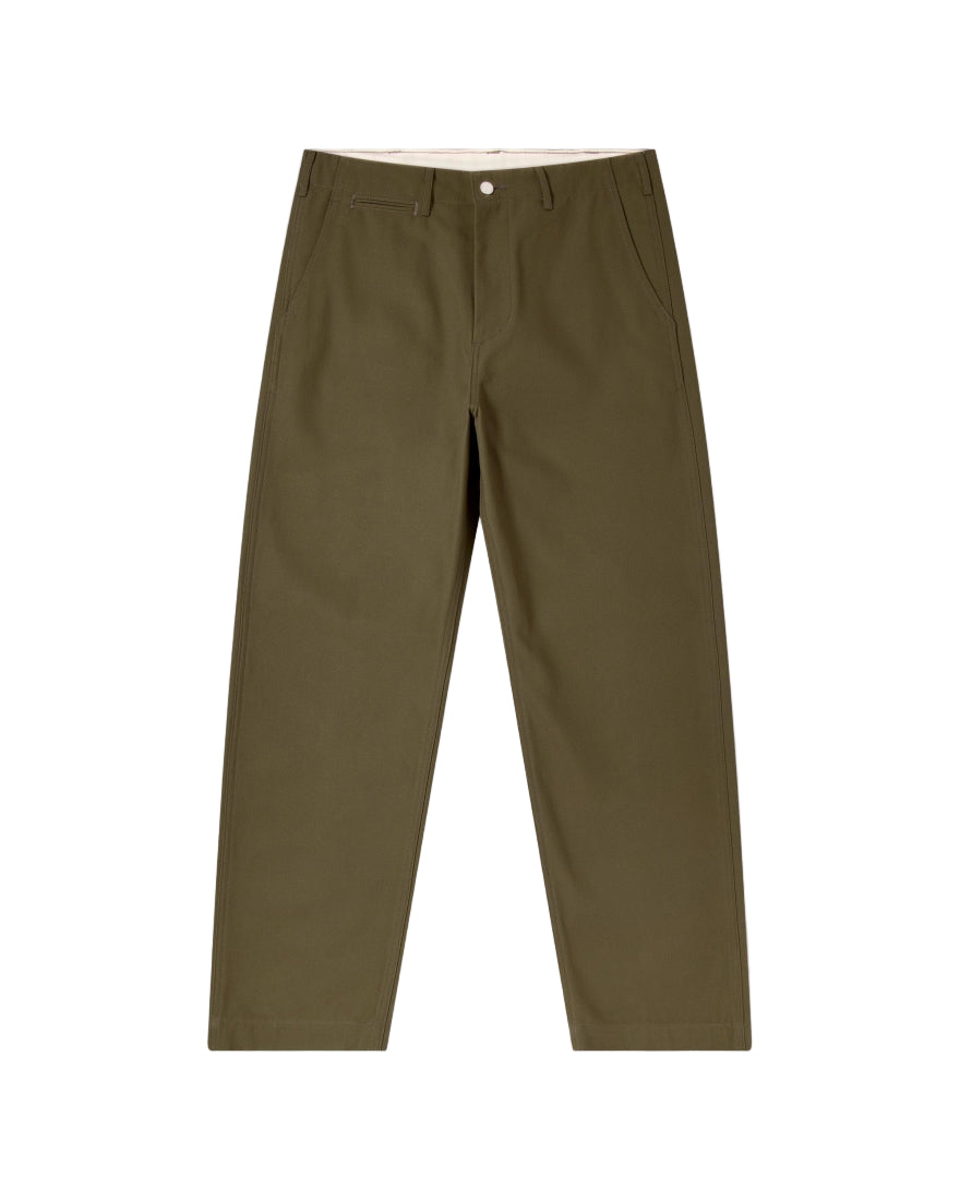 Wide Trouser -MADE IN JAPAN / EDWIN / OLIVE - UNWASHED