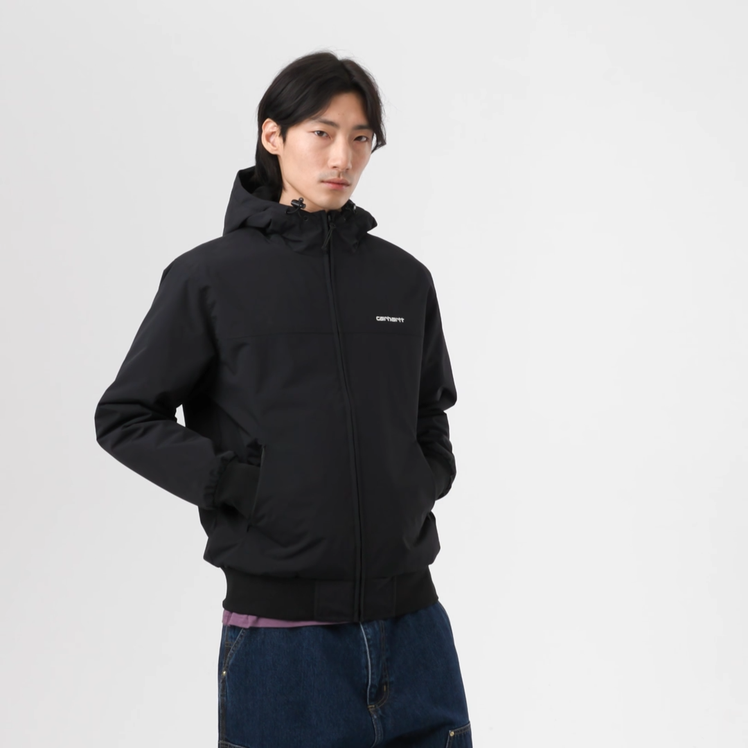 Hooded Sail Jacket / carhartt wip / black