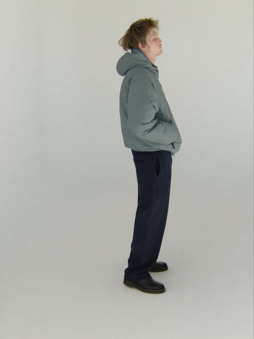 Washed Down Puffer Jacket Slate / THISISNEVERTHAT