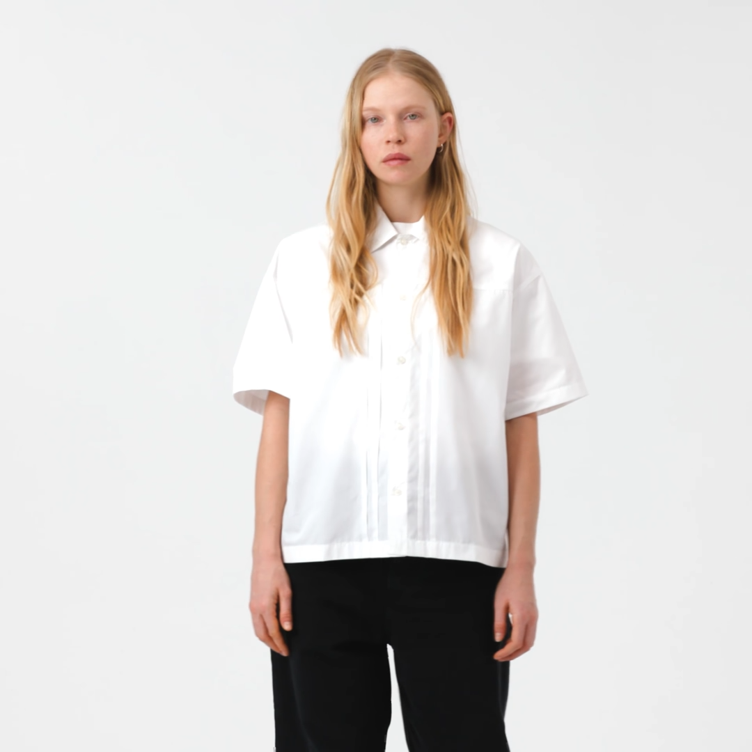 W' S/S Belmont Shirt / carhartt wip / white