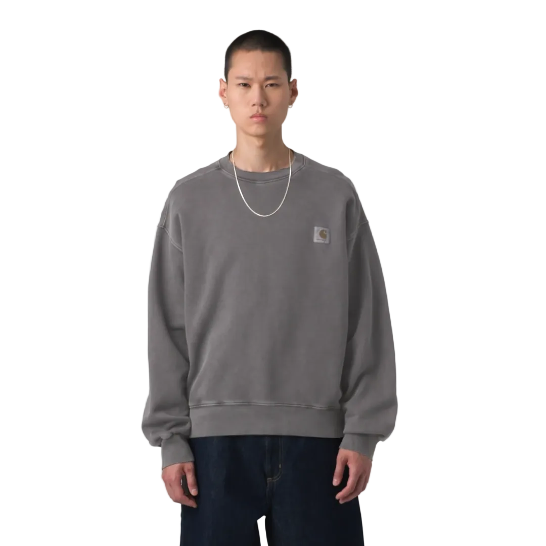 Vista Sweatshirt / carhartt wip / Black, Garment dyed