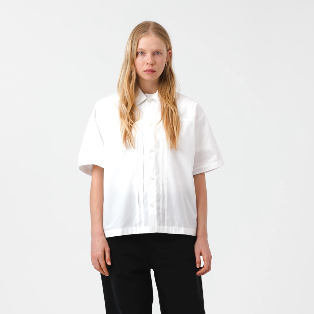 W' S/S Belmont Shirt / carhartt wip / white