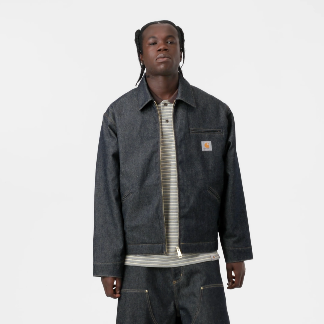 OG Detroit Jacket / carhartt wip / blue rigid