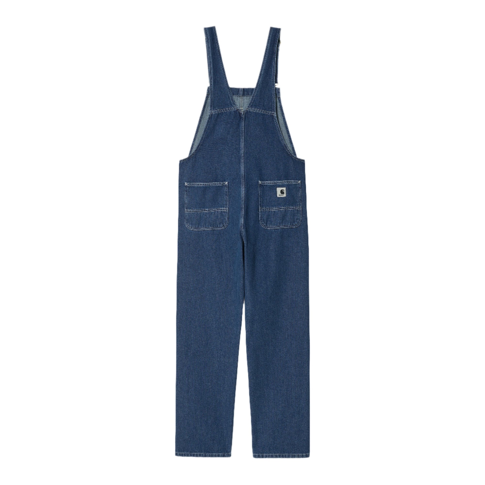 W' Bib Overall Straight / CARHARTT WIP / BLUE STONE WASHED