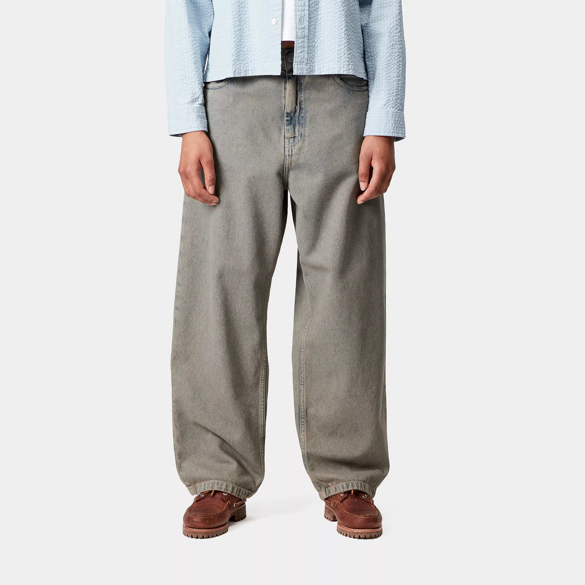 W&#39; Brandon Pant  / carhartt wip / blue leather