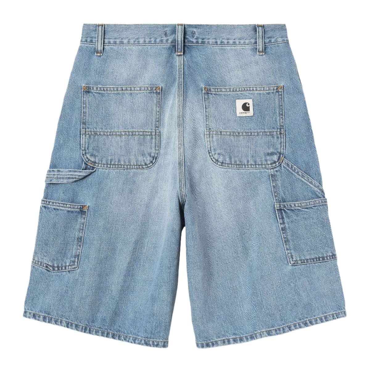 W&#39; Brandon Single Knee Short / carhartt wip / blue burst wash