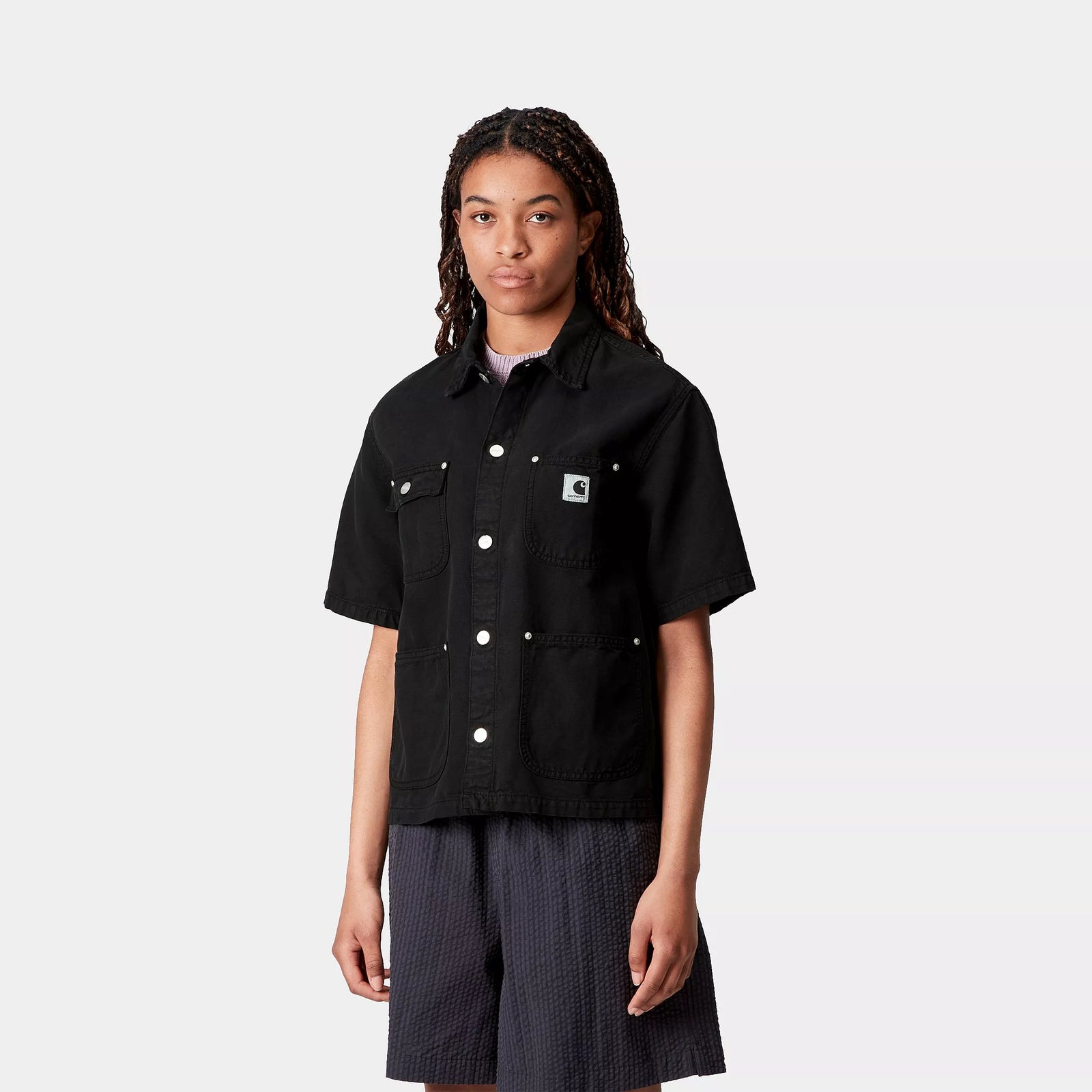 W' S/S Michigan Shirt / carhartt wip / black