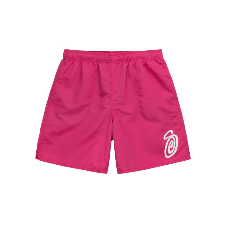 CURLY S WATER SHORT / STUSSY / FUCSHIA