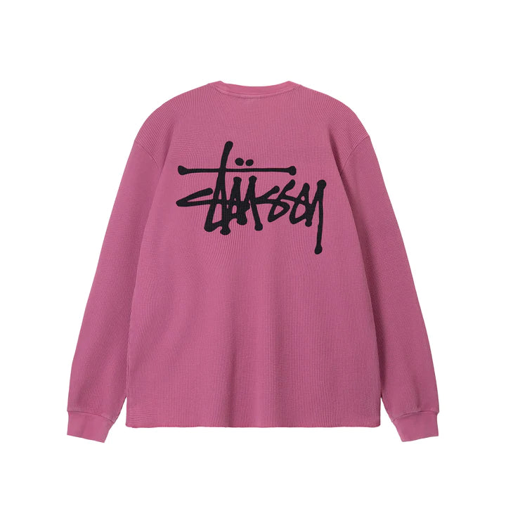 O'DYED LS THERMAL / STUSSY / MAGENTA