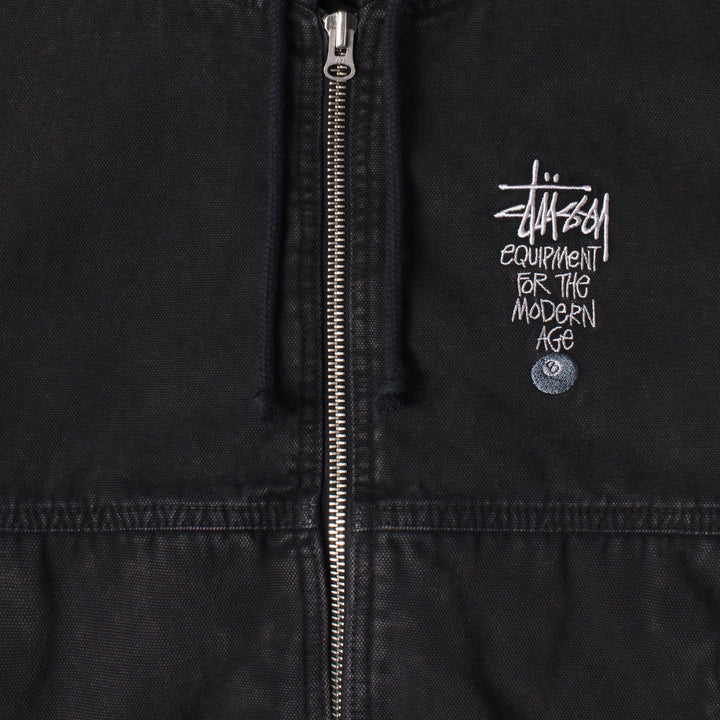 CANVAS INSULATED WORK JACKET / STUSSY