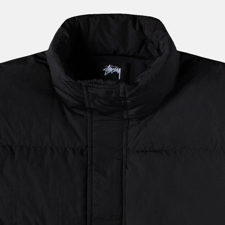 RIPSTOP DOWN PUFFER JACKET / STUSSY / BLACK - Spoon Clothes
