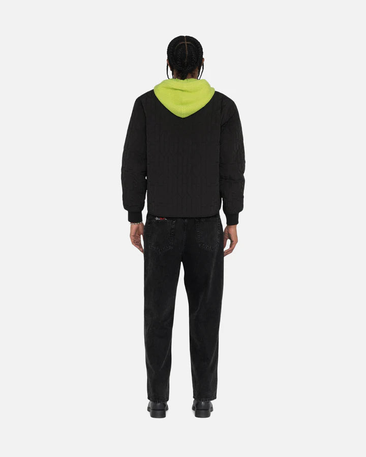 S QUILTED LINER JACKET / STUSSY / BLACK