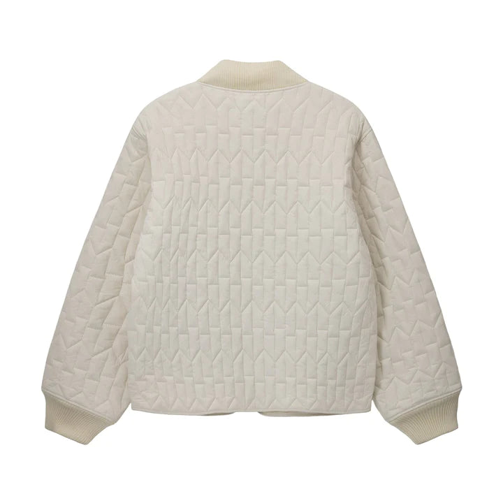 S QUILTED LINER JACKET / STUSSY / CREAM