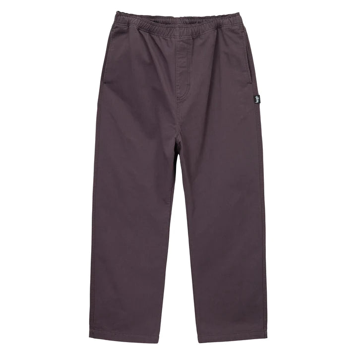 BRUSHED BEACH PANT / STUSSY / WINE