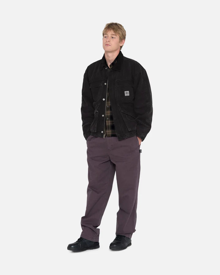 BRUSHED BEACH PANT / STUSSY / WINE - Spoon Clothes
