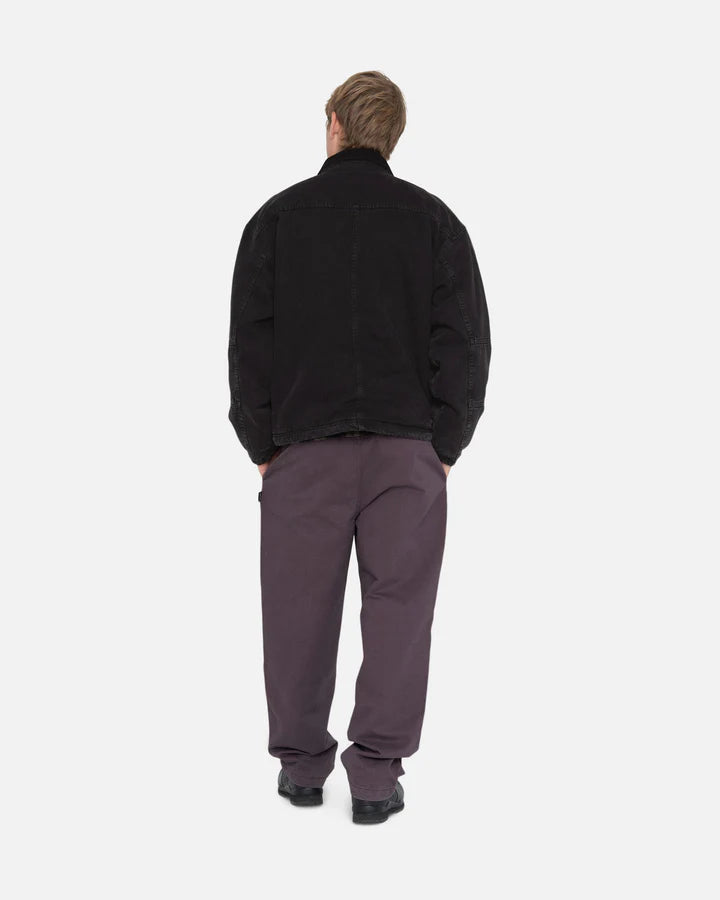 BRUSHED BEACH PANT / STUSSY / WINE