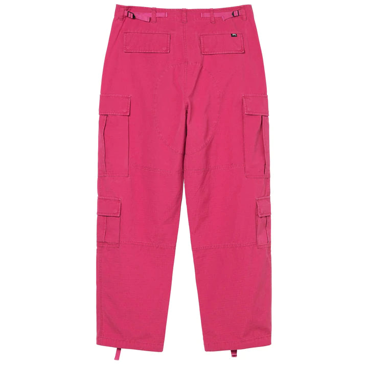 RIPSTOP SURPLUS CARGO / STUSSY SU 22 / MAGENTA