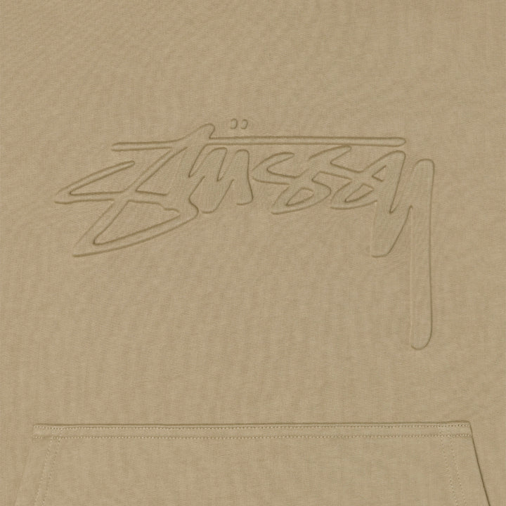 RELAXED OVERSIZED HOODIE / STUSSY / KHAKI