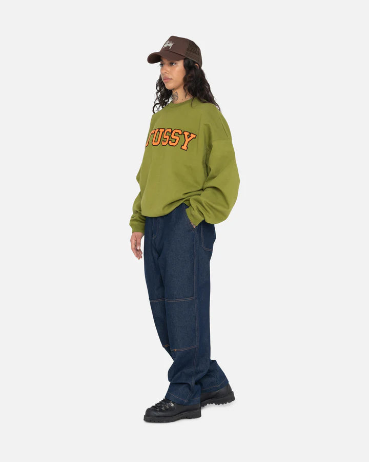 RELAXED OVERSIZED CREW / STUSSY / GREEN - Spoon Clothes