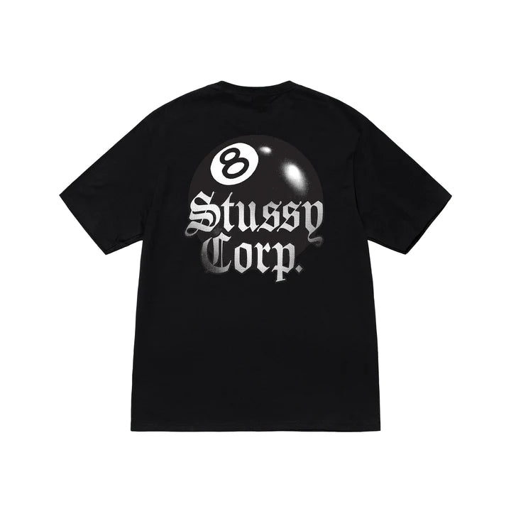 8 BALL CORP. TEE / STUSSY / BLACK