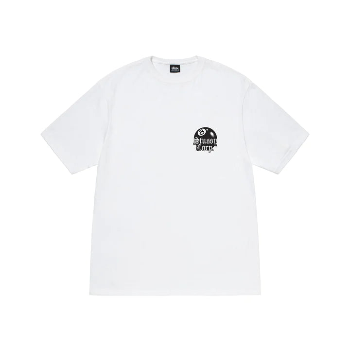 8 BALL CORP. TEE / STUSSY / WHITE