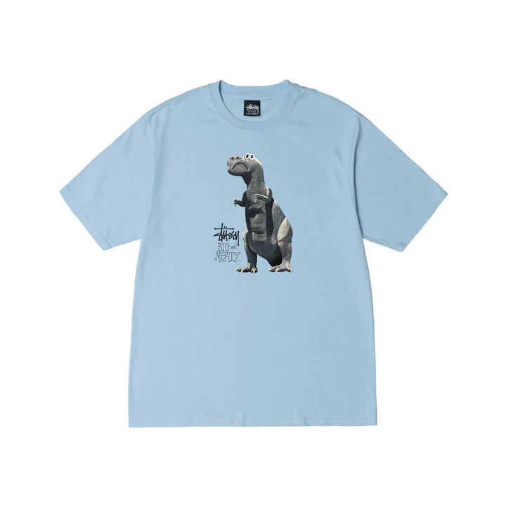BIG &amp; MEATY PIGMENT DYED TEE / STUSSY / SKY BLUE