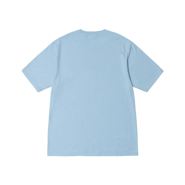 BIG & MEATY PIGMENT DYED TEE / STUSSY / SKY BLUE