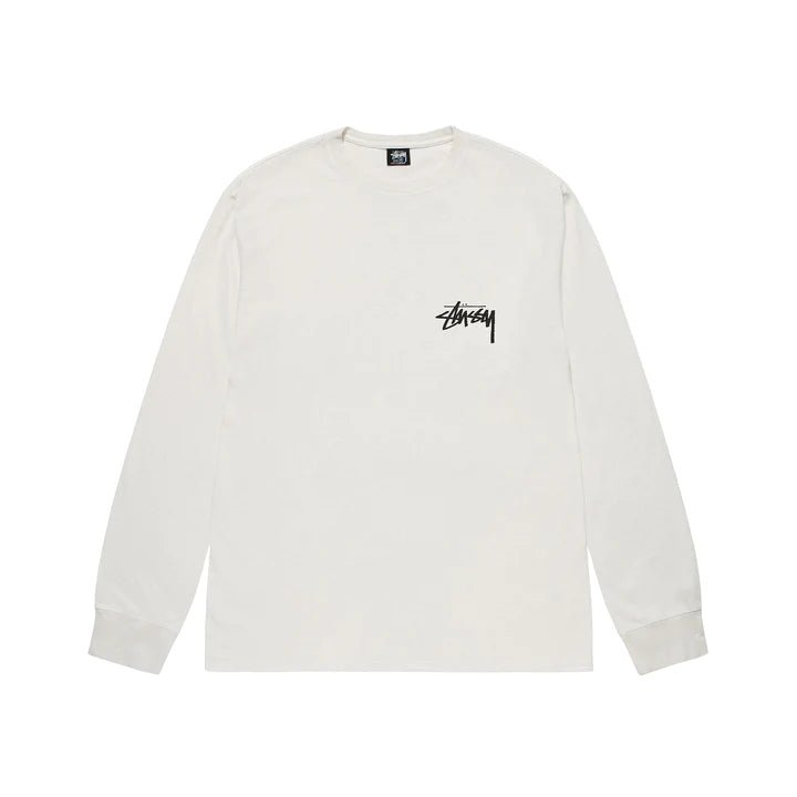 HOW WE'RE LIVIN' PIGMENT DYED LS / STUSSY