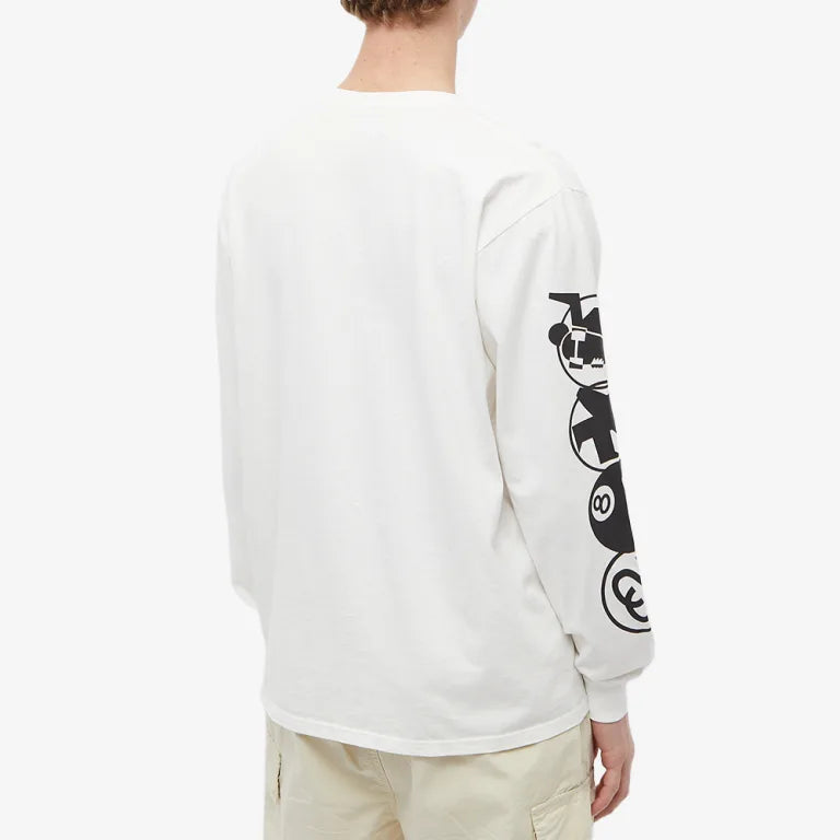 STACKED PIG.DYED LS TEE / STUSSY  / NATURAL